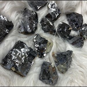 Two pieces of Beautiful Galena